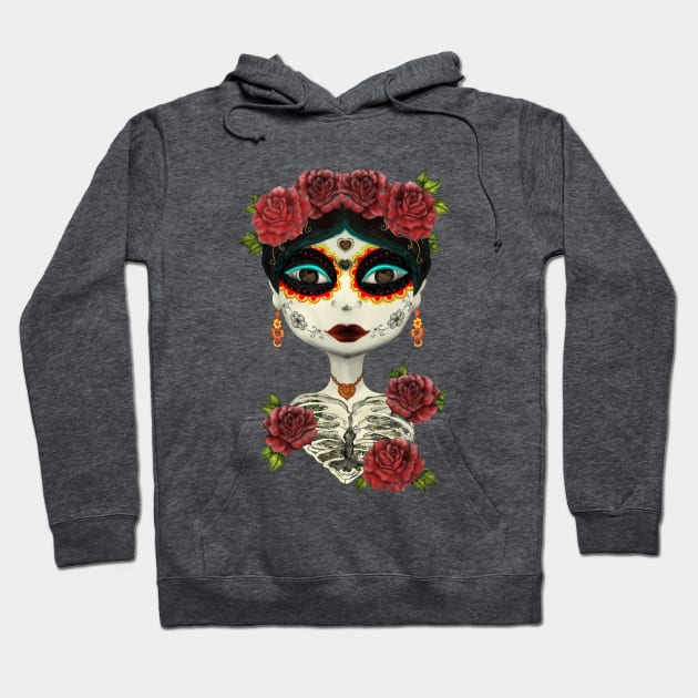 La Catrina Hoodie by Virginia Picón